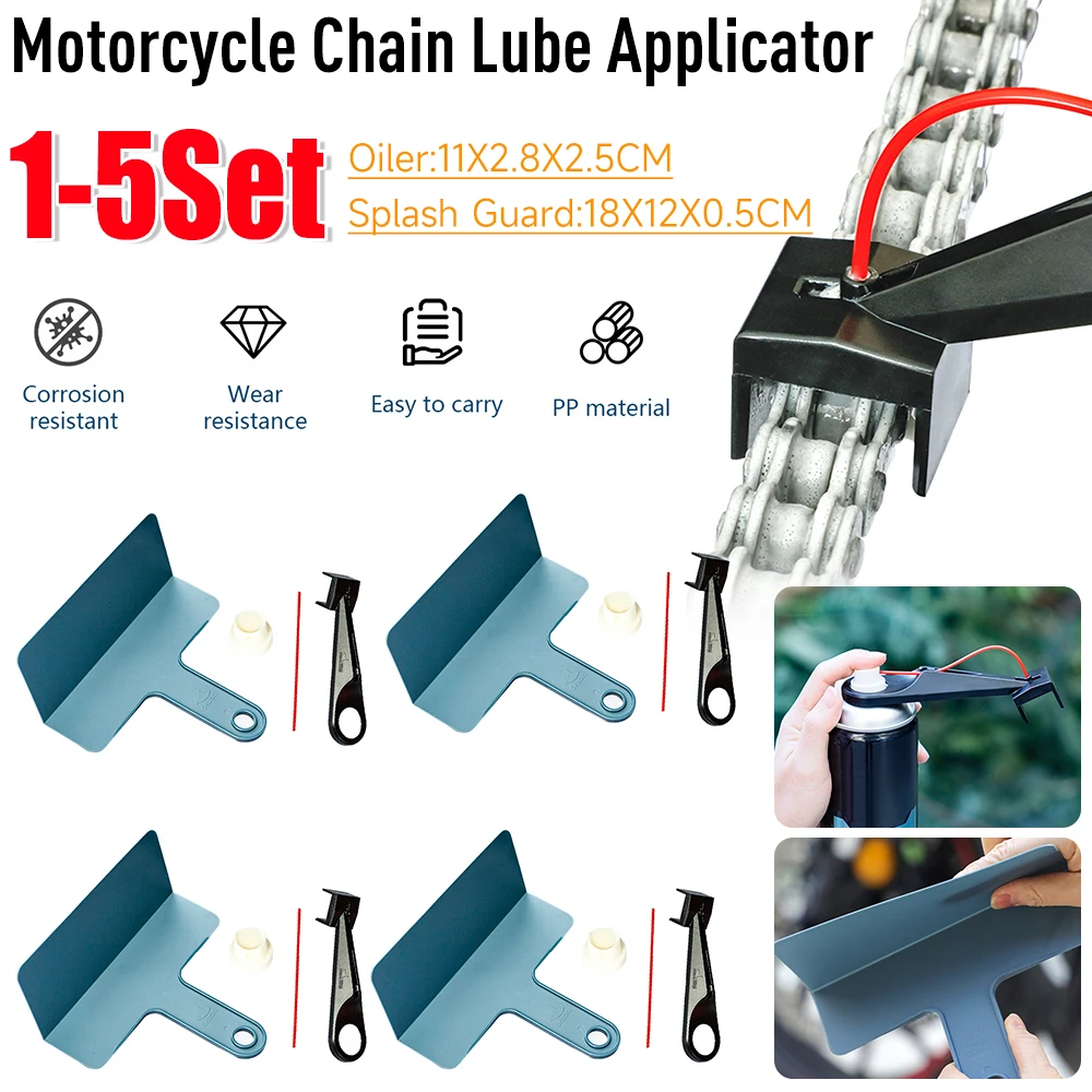 Motorcycle Gear Oil For Chain - 1-10SET モトチェーン潤滑剤アプリケーター メスフリー チェーンワックス チェーンクリーナー バイクオイラースプレー