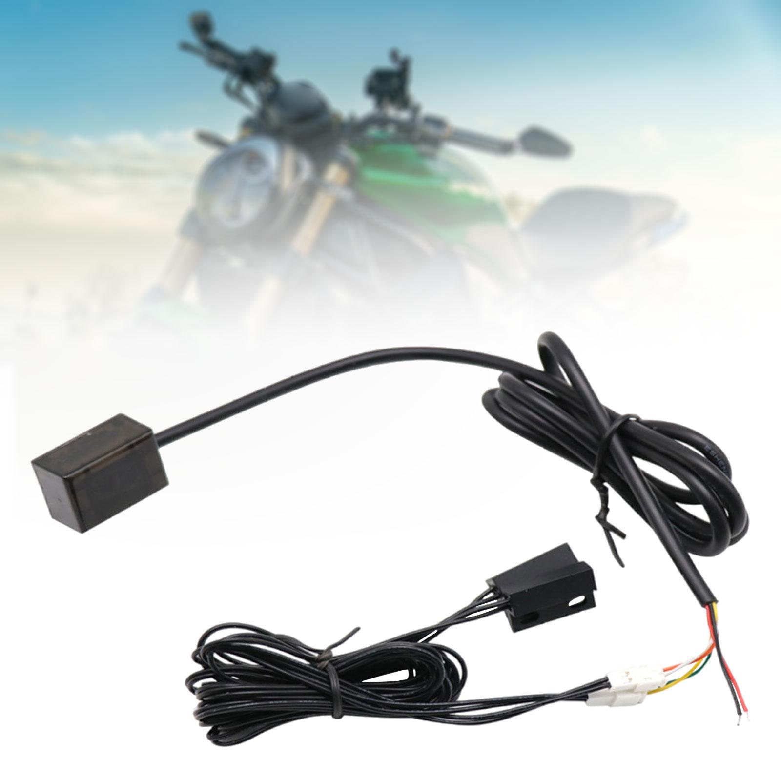 Motorcycle Gear Indicator Install - バイクデジタルギアインジケーター プラスチック素材 LED ディスプレイ 簡単に取り付けられる ATV