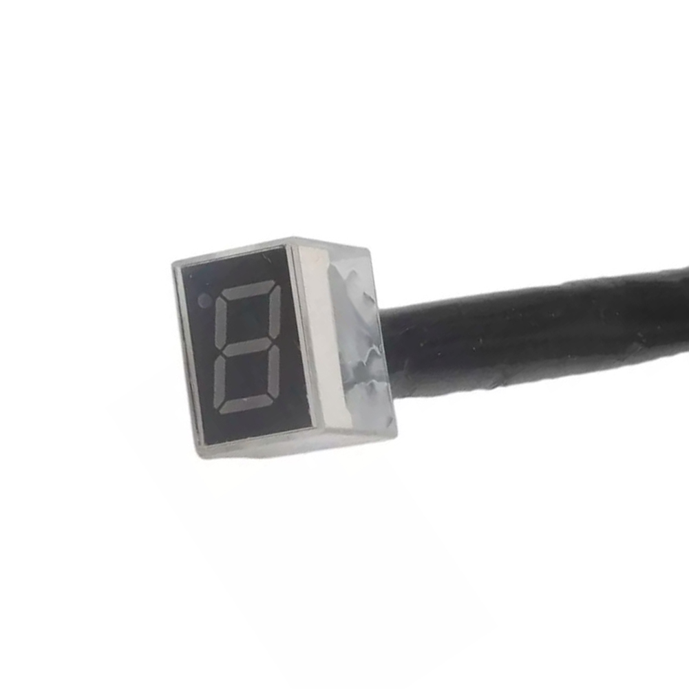 Motorcycle Gear Indicator Install - 簡単に取り付けられるオートバイアクセサリー 5 ギア ギアインジケーター デジタル 1PC