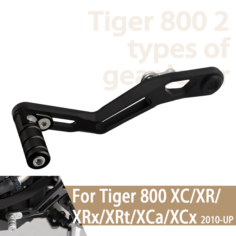 Motorcycle Gear Shift Pattern - ギアレバー,シフトレバー,タイガーナ800 xc,800xc,800xr,xrx,xrt,xca,2017-2021に適したアルミニウム製オートバイ用折りたたみギア