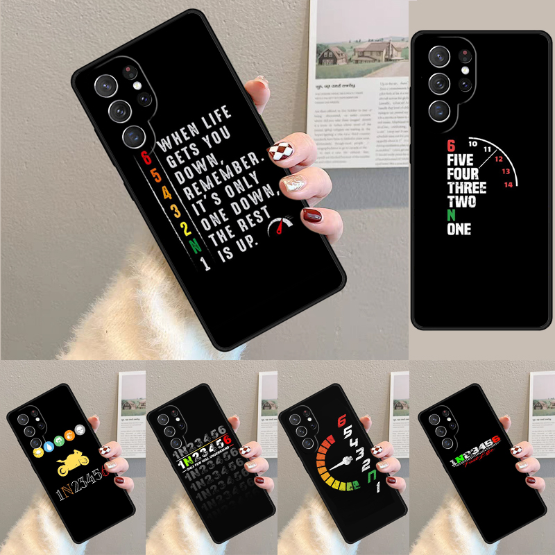 Motorcycle Gear Quotes - バイク用品シリコン製スマホケース Samsung Galaxy note 10 pro