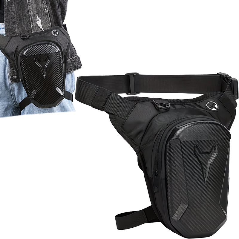 Motorcycle Gear Bag - オートバイレッグタンクバッグ防水ウエストパッククロスボディライダーバイカードロップ太ももモトクロスモトギア男性女性