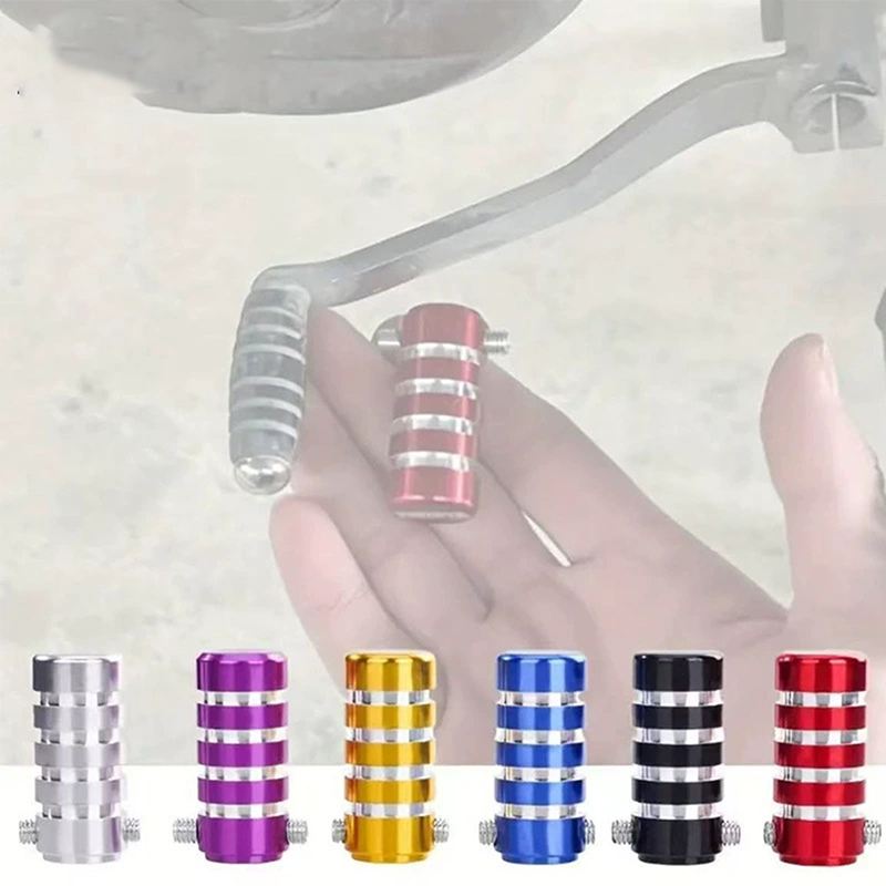 Motorcycle Gear Shift Pattern - CNC カバーオートバイのギアシフトシフターレバーフットパッドペダルユニバーサルペダルキックスタートフットペグパッドアクセサリー