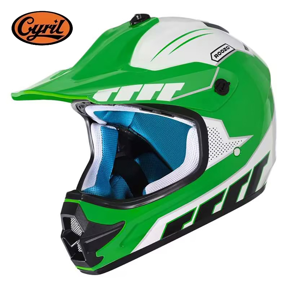 Motorcycle Gear Deals - キッズモトクロスギアセット（ヘルメット、ゴーグル、グローブ付き）オフロードバイク用子供用ヘルメット（ダートバイク、ATV、クワッド用）