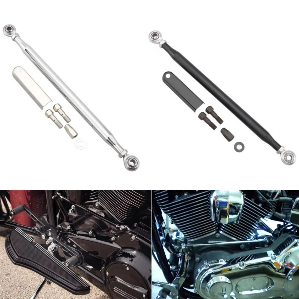Motorcycle Gear Shift Pattern - 320 ミリメートルギアレバーシフトリンケージシフターハーレーツーリングロードキングエレクトラストリートグライドソフテイルファットボーイオートバイアクセサリー