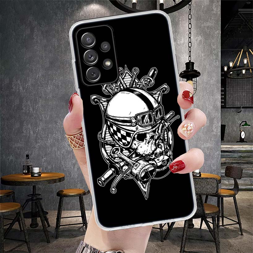 オートバイ風スマホケース Samsung Galaxy A1 - Motorcycle Gear Quotes のレビューと価格
