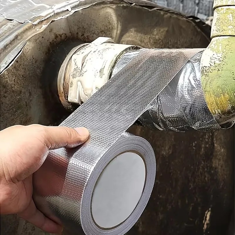 1-10PCS高温耐性アルミ箔テープ防水防湿防錆シールテープ - Exhaust Wrap Titanium のレビューと価格