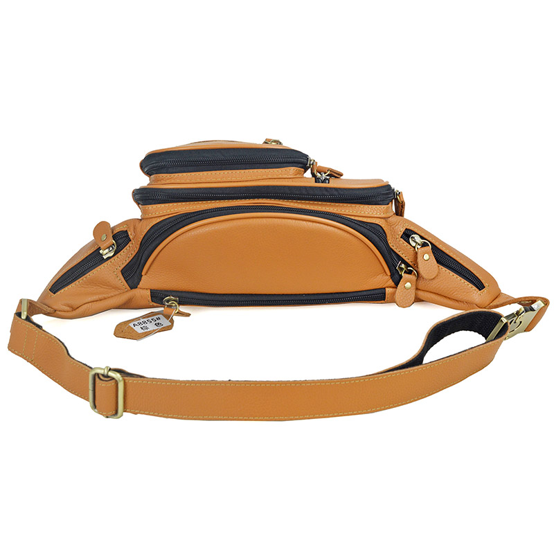 男性用本革ベルトバッグ,チェストバッグ,カジュアル,オートバ - Motorcycle Gear Bag のレビューと価格