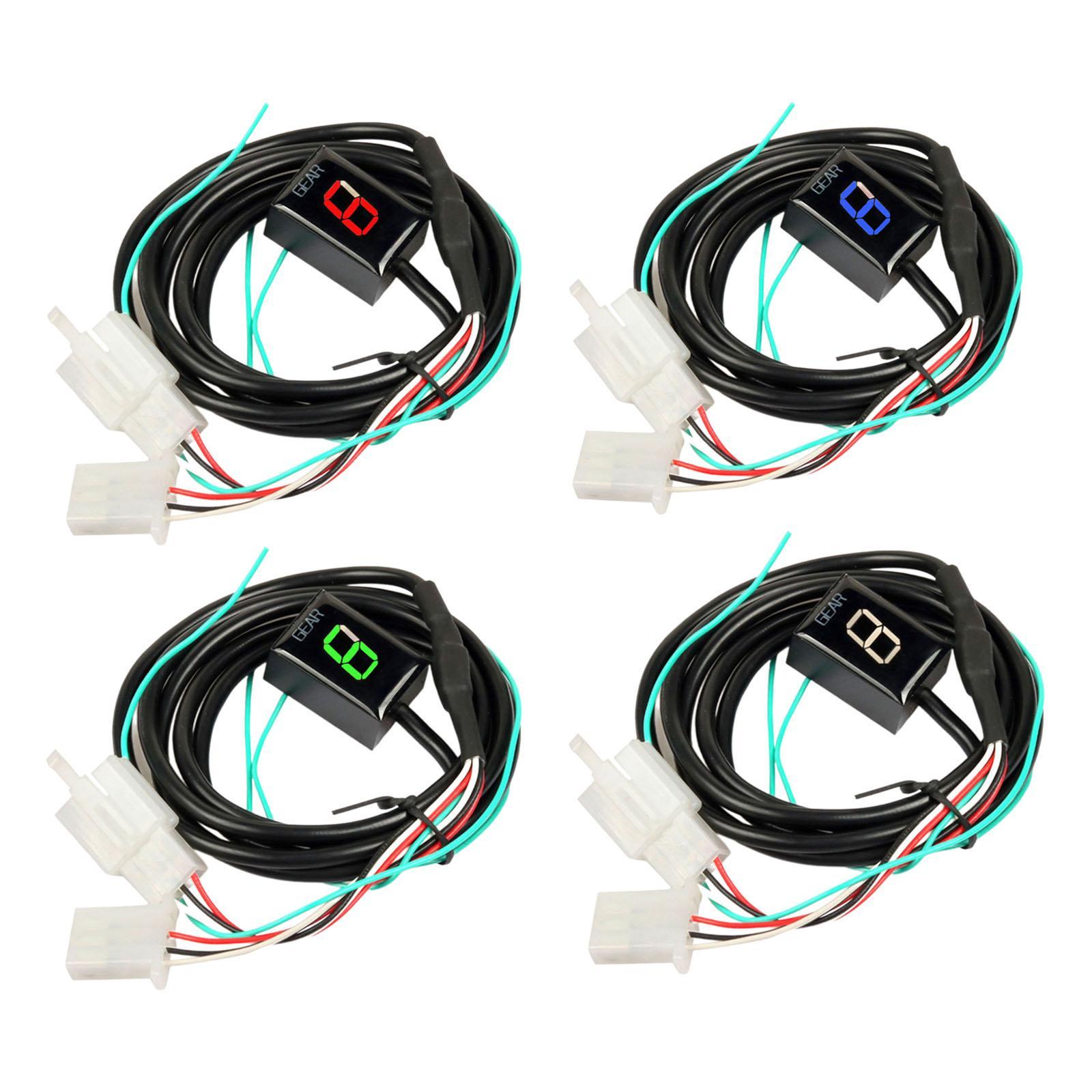 オートバイギアインジケーター防水実用的で取り付けが簡単な改造 - Motorcycle Gear Indicator Install のレビューと価格
