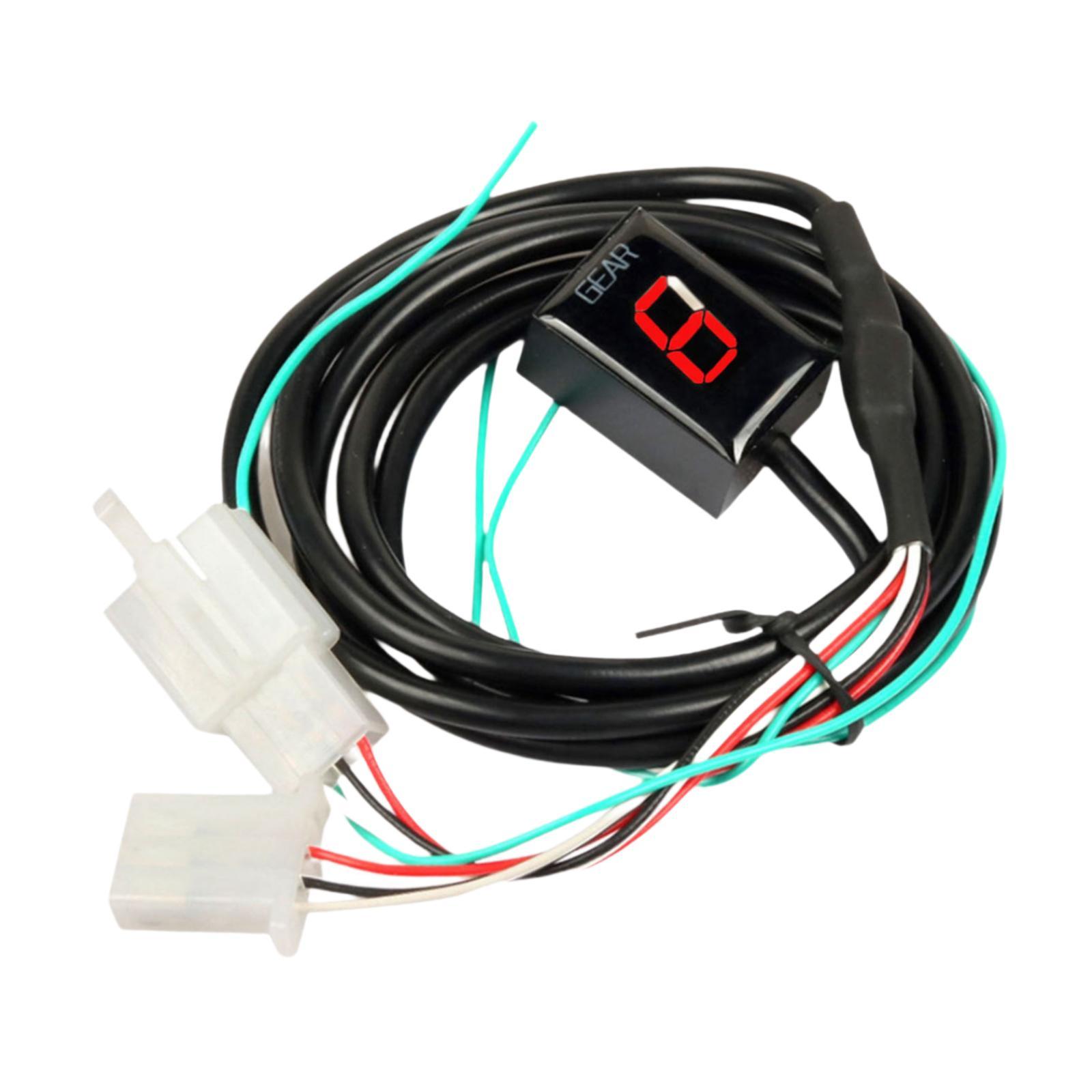 オートバイギアインジケーター防水実用的で取り付けが簡単な改造 - Motorcycle Gear Indicator Install のレビューと価格