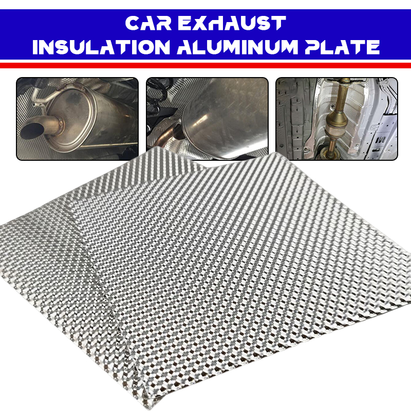 耐火熱シールドアルミプレートオートバイ車ターボマニホールド排 - Exhaust Wrap Titanium のレビューと価格