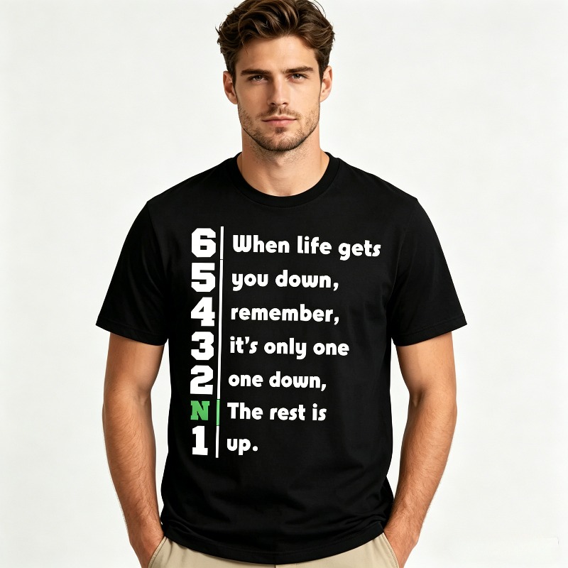 1N23456 ライフ クイート グラフィック Tシャツ ラ - Motorcycle Gear Quotes のレビューと価格