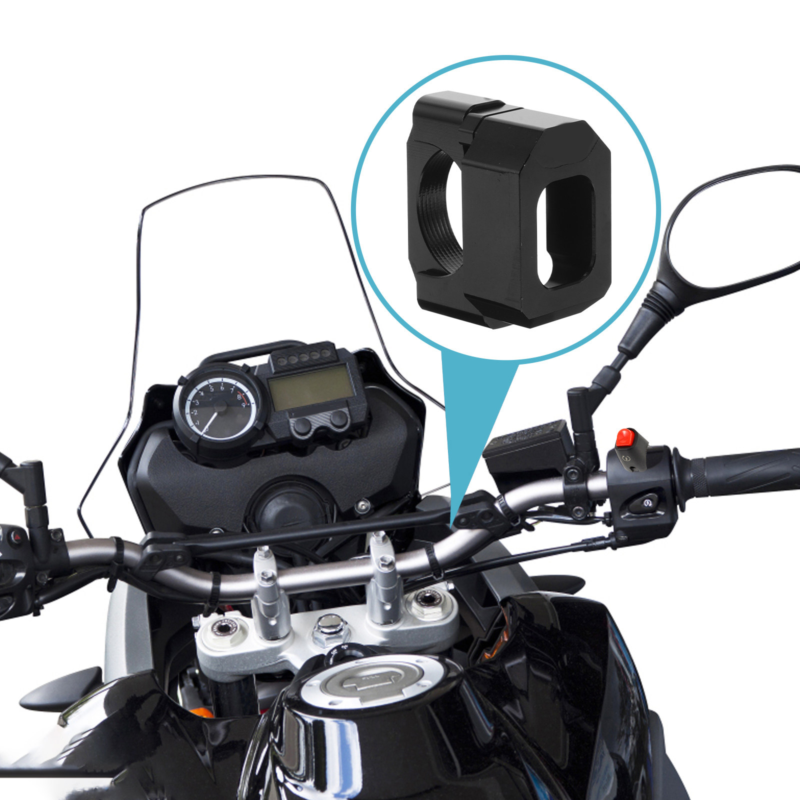 1セット ユニバーサルスピードインジケーターホルダー バイク - Motorcycle Gear Indicator Install のレビューと価格