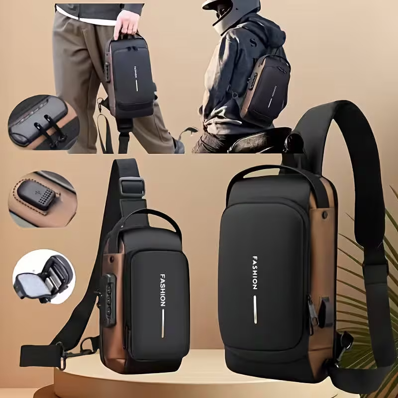 ロック可能なジッパー付き盗難防止バイク用バックパック – 通 - Motorcycle Gear Bag のレビューと価格