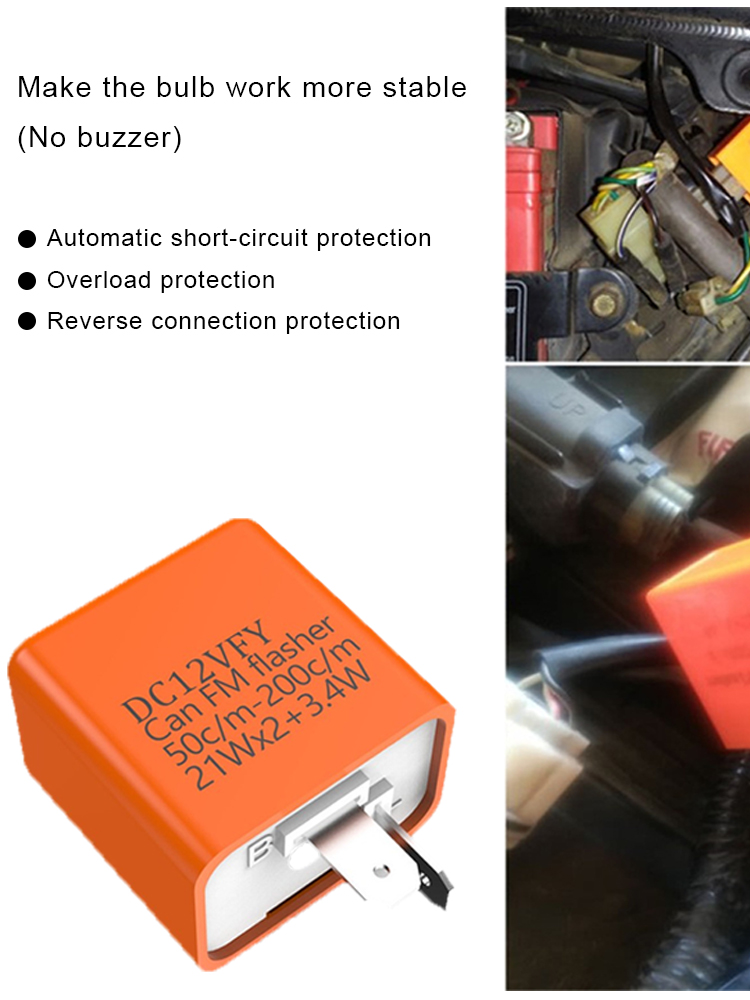 調整可能な周波数のオートバイLEDフラッシャー、ハイパワーバ - Motorcycle Gear Protection のレビューと価格