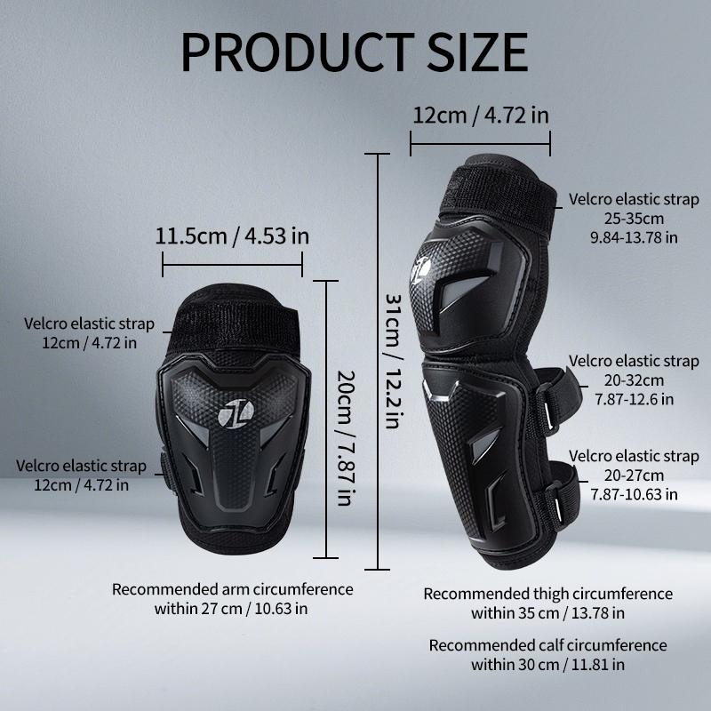 JCAA子供用膝肘ガード、ハードシェル、サイクリング、スケー - Knee Guard Hard のレビューと価格