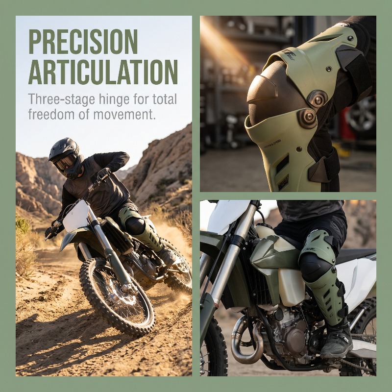 KN11 大人用オートバイ膝パッド 硬質衝突防止 モトクロス - Knee Guard Hard のレビューと価格