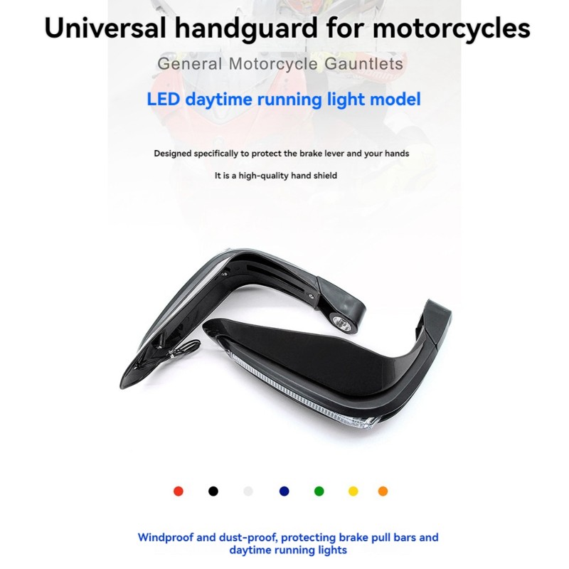 珍しいオートバイ保護具防風ハンドルバーハンドガードバイクアク - Motorcycle Gear Protection のレビューと価格
