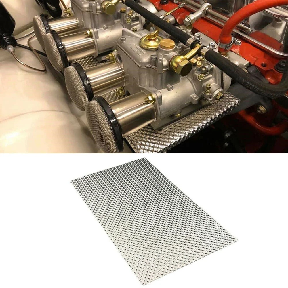 エンボス加工アルミニウム製ヒートシールド、ヒートシールド、フ - Exhaust Wrap Titanium のレビューと価格