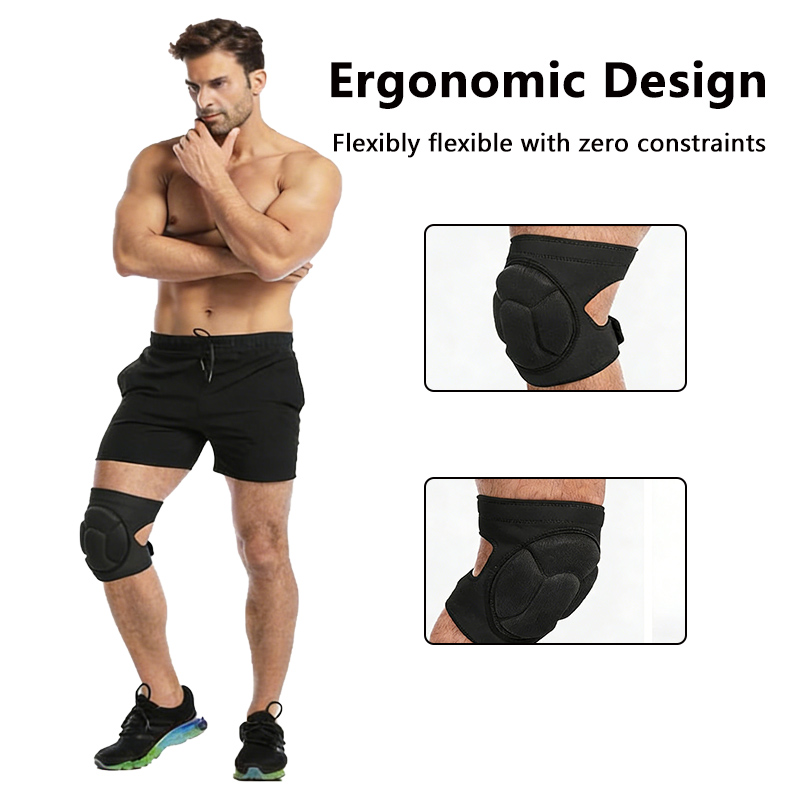 SSUNTAK 厚手耐衝撃膝パッド 調節可能なハードタートル - Knee Guard Hard のレビューと価格