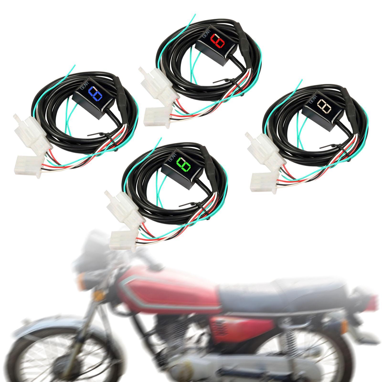 オートバイギアインジケーター防水頑丈な多機能簡単取り付けギア - Motorcycle Gear Indicator Install のレビューと価格