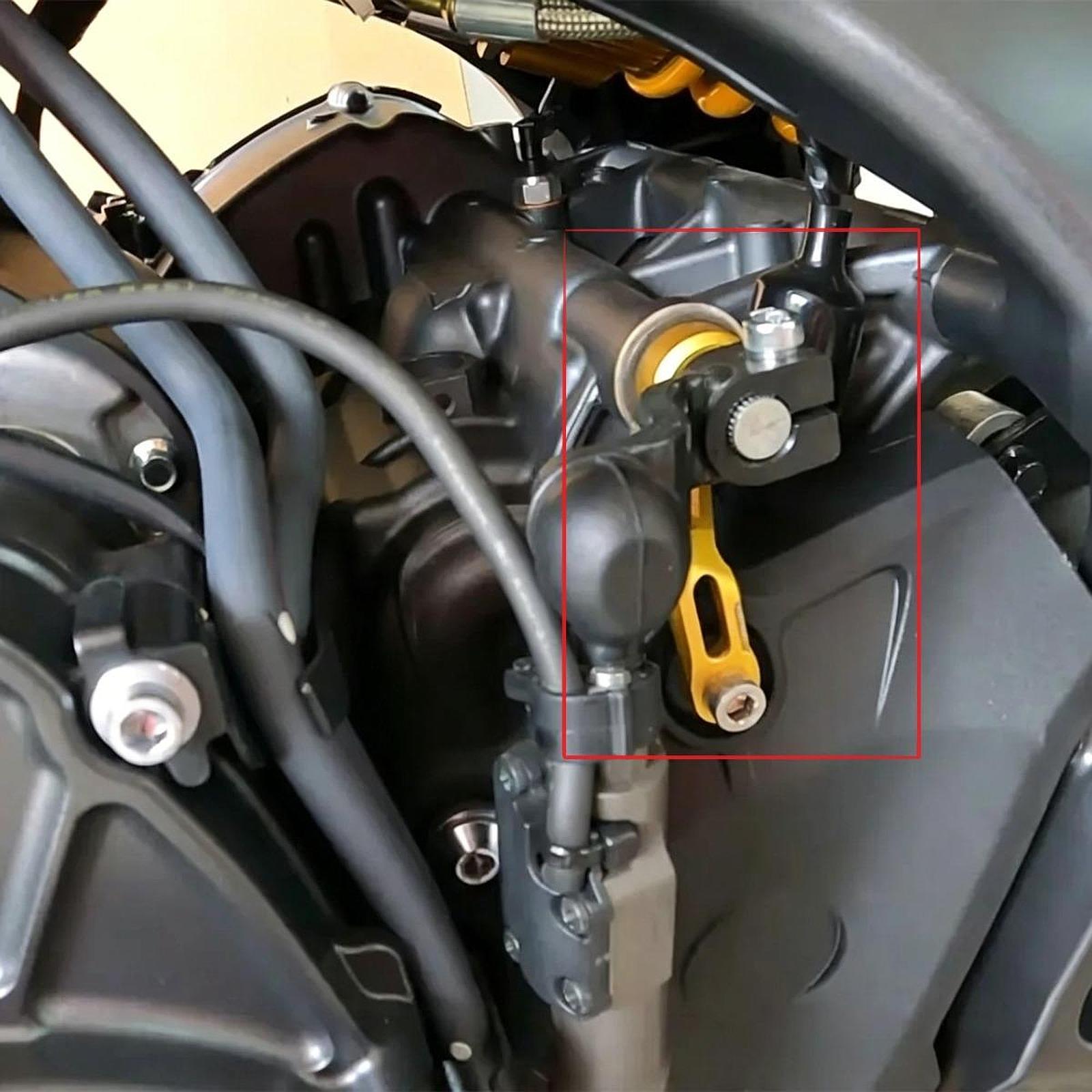 アルミ合金製シフトギアスタビライザー、ヤマハMT09シリーズ - Motorcycle Gear Yamaha のレビューと価格