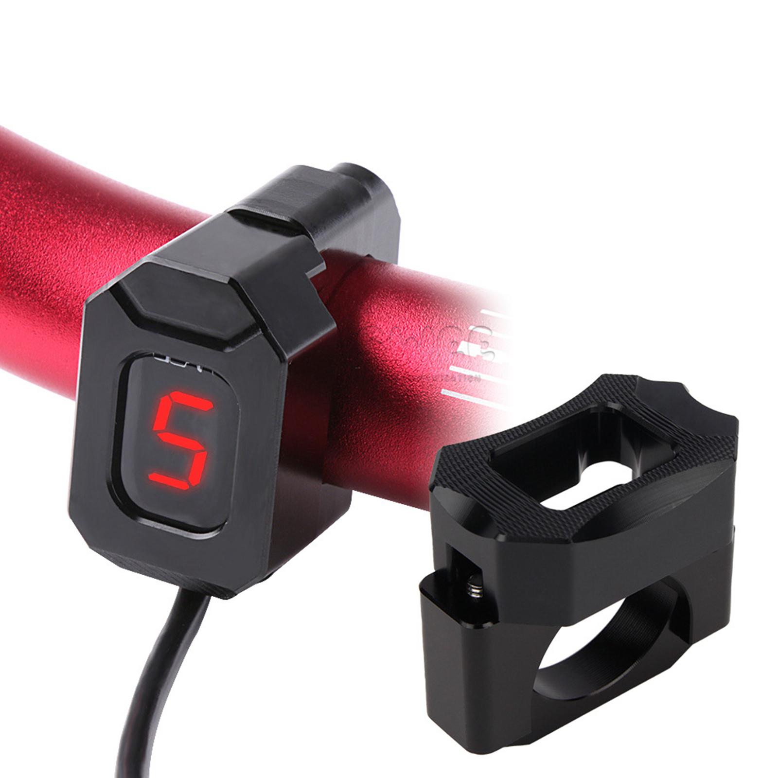 オートバイギアインジケーターホルダー アルミ合金 高性能 簡 - Motorcycle Gear Indicator Install のレビューと価格