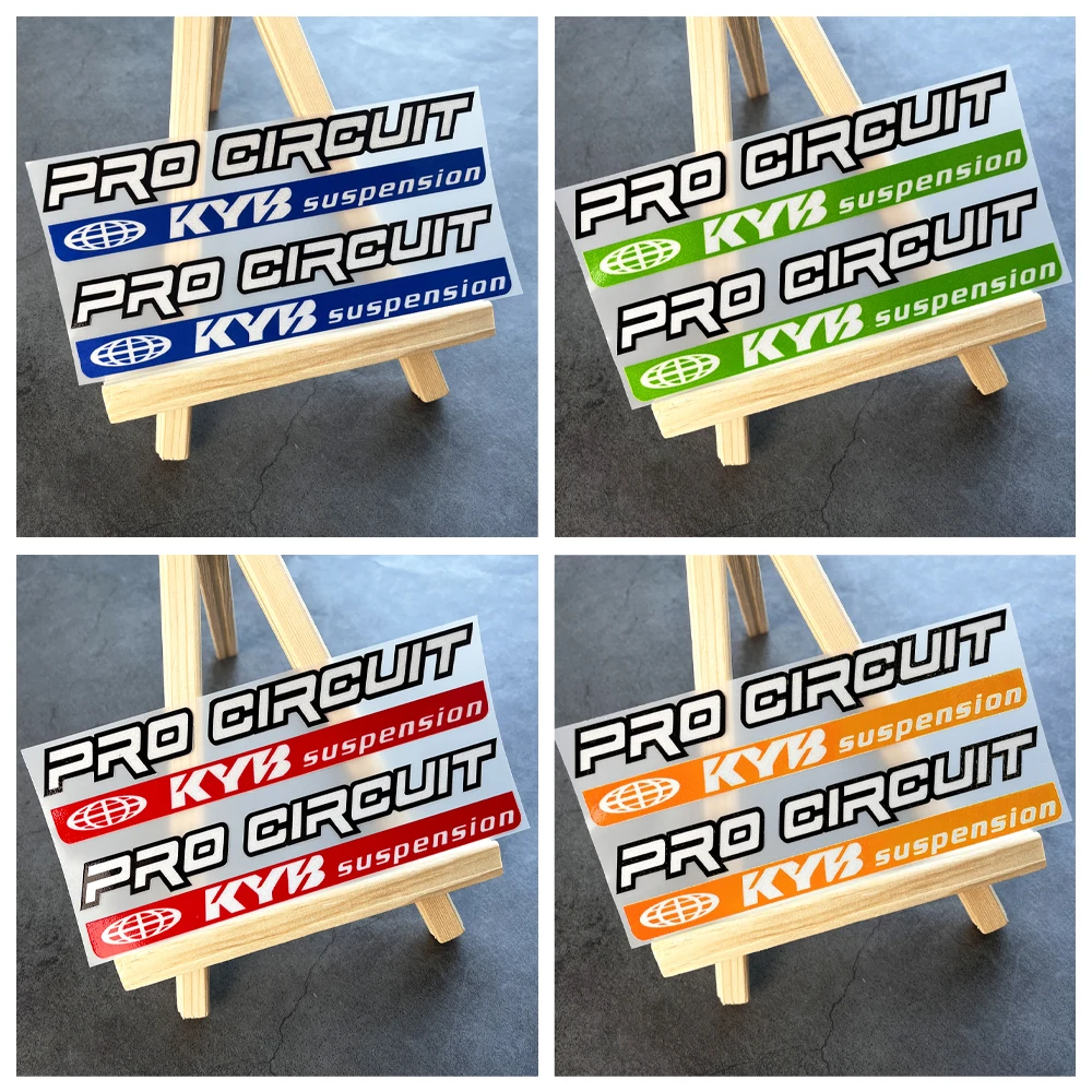 プロサーキットKYBサスペンションフォークステッカーバイクデ - Motorcycle Gear Deals のレビューと価格