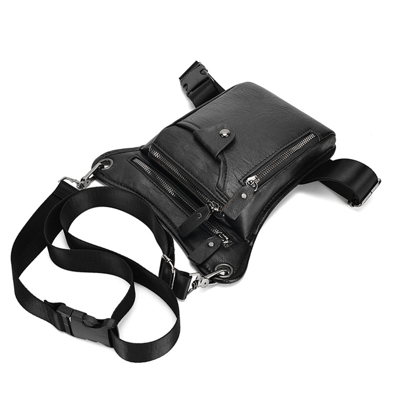 ヴィンテージ男性ウエストファニーパックドロップレッグクロスボ - Motorcycle Gear Bag のレビューと価格