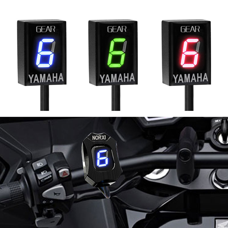 ヤマハモーターサイクル用ギアインジケーター,シリコンギアイン - Motorcycle Gear Levels のレビューと価格