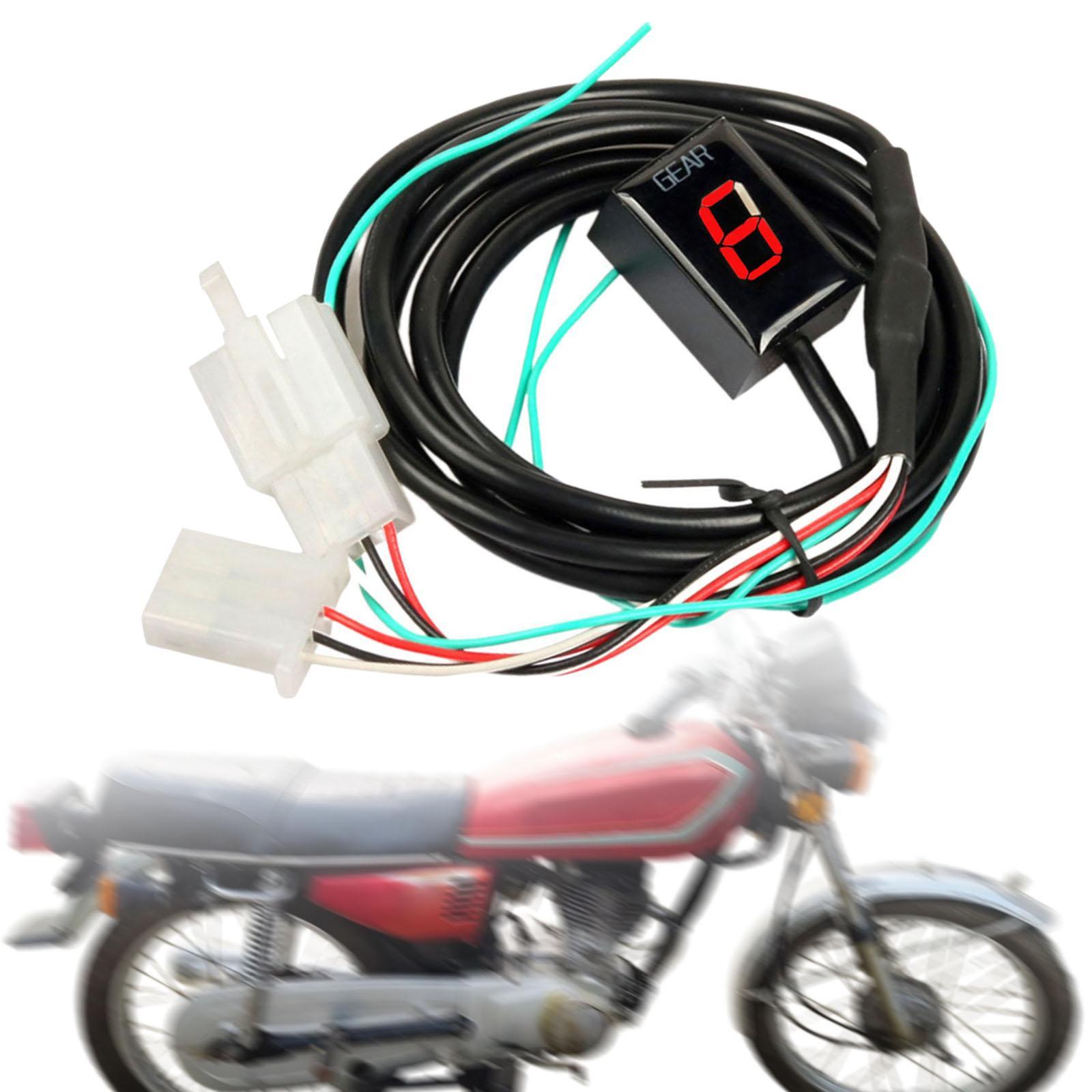 オートバイギアインジケーター改造アクセサリー取り付け簡単実用 - Motorcycle Gear Indicator Install のレビューと価格