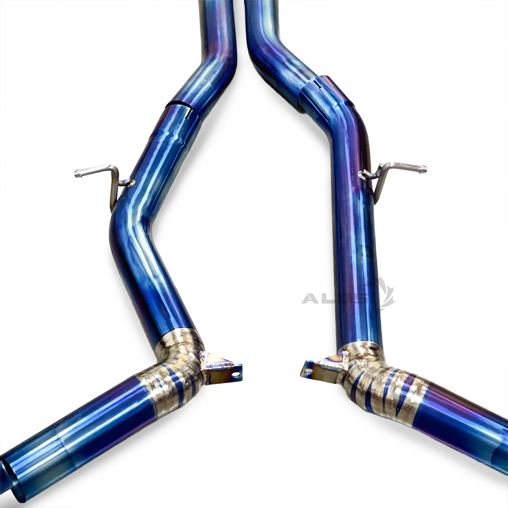 高品質排気システムマフラー E63 W212 6.2L 20 - Exhaust Wrap Titanium のレビューと価格