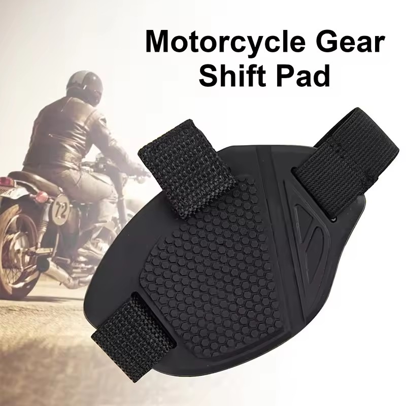 1/2 個オートバイシフトパッドギアシューズ保護バイクギアシ - Motorcycle Gear Protection のレビューと価格