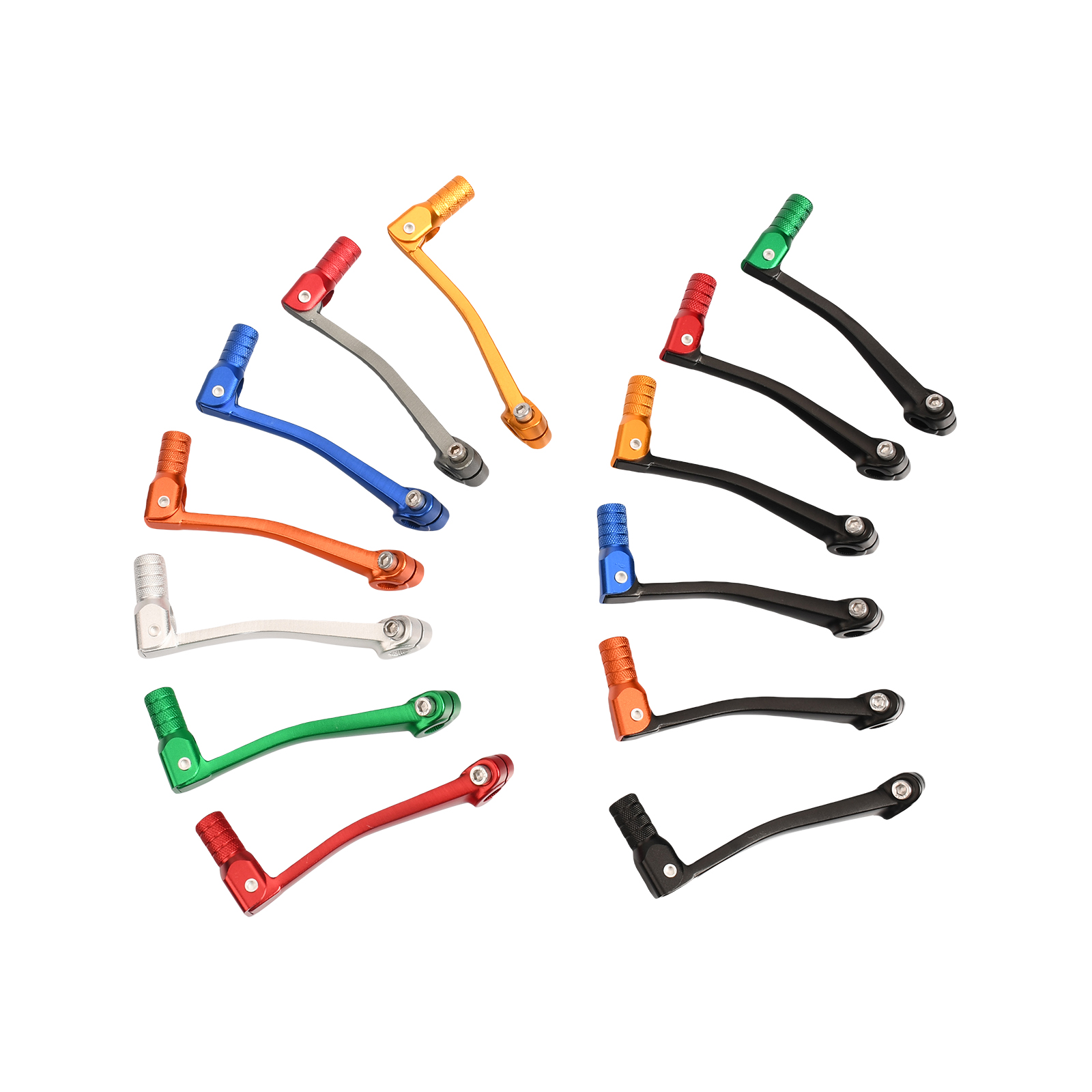 オートバイ CNC アルミ折りたたみギアシフトレバー Kay - Motorcycle Gear Shift Pattern のレビューと価格
